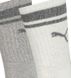 Шкарпетки Puma Unisex Crew Regular Stripe 2-pack white/gray — 261058001-002, 39-42, 8718824801056