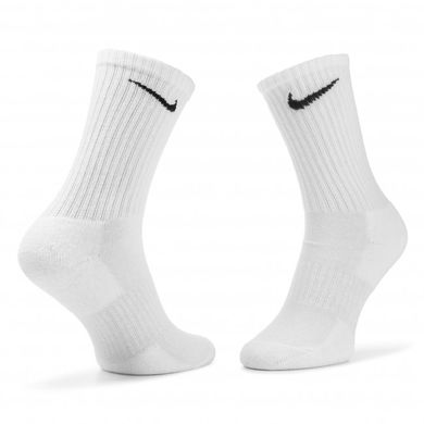 Носки Nike Everyday Cush Crew 6-pack white — SX7666-100, 34-38, 194954124803