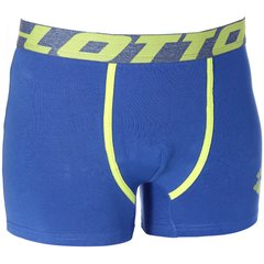 Трусы-боксеры Lotto Men's Boxer 1-pack blue/light green — 30510418-3, M, 3349610015576