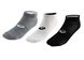 Носки Asics Ped 3-pack black/gray/white — 155206-0701, 47-49, 8718837138231
