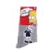 Носки The Simpsons Bart + Eat My Shorts gray — 83897612-3, 31-34, 3349610009216