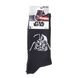 Шкарпетки Star Wars Head Dark Vador 1-pack white/black — 93155062-2, 43-46, 3349610011660