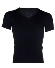 Футболка Tatkan Mens Modal V-Neck Shirt 1-pack black — 585019 - 002, S, 8681239402012