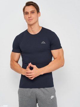Футболка Kappa T-shirt Mezza Manica Girocollo темно-синій Чол XL
