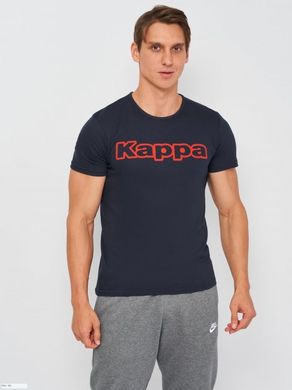 Футболка Kappa T-shirt Mezza Manica Girocollo 1-pack dark blue — K1335 BluNavy, L, 8032606509726