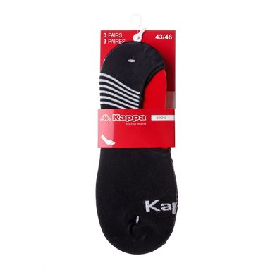 Носки Kappa 3-pack black — 93518209-2, 39-42, 3349600152021