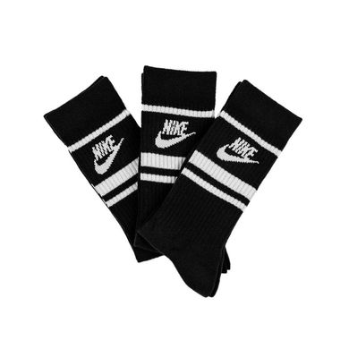 Шкарпетки Nike Sportswear Essential Crew 3-pack black — CQ0301-010, 34-38, 194955069226