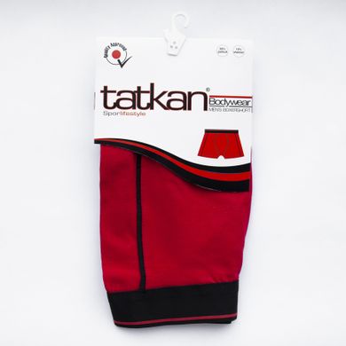 Трусы-боксеры Tatkan Mens Cot&Elst. Boxershort 1-pack red — 585016 - 003, XXL, 8681239103056