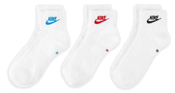 Шкарпетки Nike Nsw Everyday Essential An 3-pack white/multicolor — DX5074-911, 46-50, 196148785876