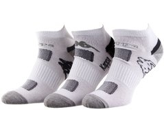 Шкарпетки Kappa 3-pack white/gray — 93510916-2, 43-46, 3349600165649