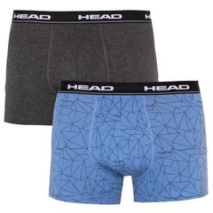 Трусы-боксеры Head Mesh Print Boxer 2-pack light blue/gray — 891004001-277, L, 8718824735375