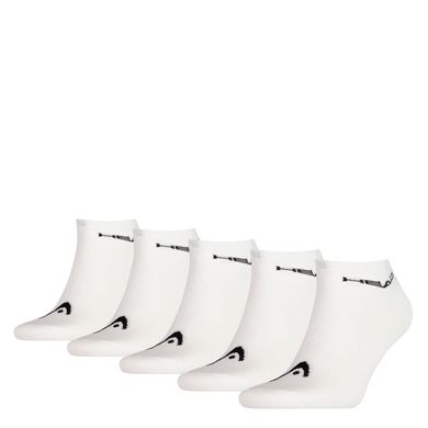 Шкарпетки Head Sneaker Unisex 5-pack white — 781501001-300, 35-38, 8718824640891