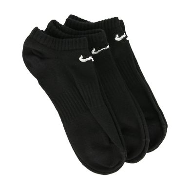 Шкарпетки Nike Everyday Lightweight No Show 3-pack black — SX7678-010, 34-38, 888407239199