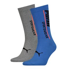 Шкарпетки Puma Men's Classic Socks 2-pack gray/blue — 102003001-020, 39-42, 8718824798738