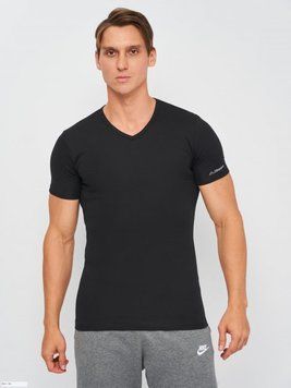 Футболка Kappa T-shirt Mezza Manica Scollo V 1-pack black &mdash; K1311 Nero, XXL, 8052394813997