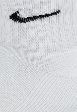 Шкарпетки Nike Value Cush Ankle 3-pack white — SX4926-101, 34-38, 887232701086