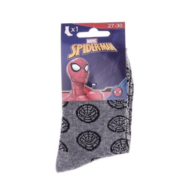 Шкарпетки Marvel Spider Man All Over De Tete Spiderman gray — 83892247-7, 27-30, 3349610008257