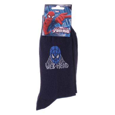 Носки Marvel Spider-Man Web Head 1-pack blue — 93152362-5, 39-42, 3349610010762