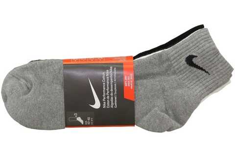Носки Nike Cushion Quarter 3-pack black/gray/white — SX4703-901 купить Цена интернет-магазине socks.in.ua