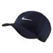 Кепка Nike Aerobill Featherlight Cap dark blue &mdash; 679421-454, One Size, 886548648733
