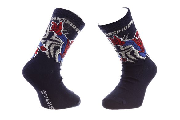 Шкарпетки Marvel Spider-Man And Spider blue — 83899920-8, 31-34, 3349610010502