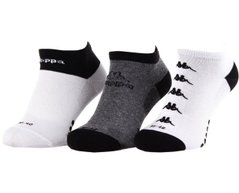 Шкарпетки Kappa 3-pack white/black/gray — 93511016-2, 43-46, 3349600195455