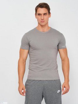 Футболка Kappa T-shirt Mezza Manica Girocollo 1-pack grey &mdash; K1304 GrigioUnito, XXL, 8052394813799