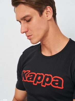Футболка Kappa T-shirt Mezza Manica Girocollo 1-pack black — K1335 Nero, L, 8032606509672