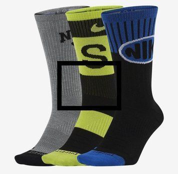 Шкарпетки Nike U NK SB EVERYDAY MAX LTWT CREW мультиколор Уні 34-38