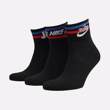 Шкарпетки Nike U NK NSW EVERYDAY ESSENTIAL AN 3PR чорний Уні 34-38