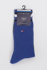 Носки Tommy Hilfiger Men Pete Sock 2-pack black/blue — 392024001-085, 43-46, 8718824654812