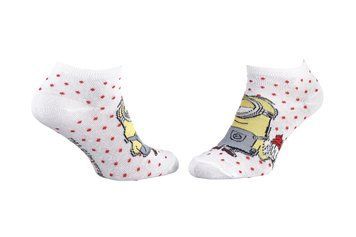 Шкарпетки MinionS ALL OVER POIS білий Діт 36-41