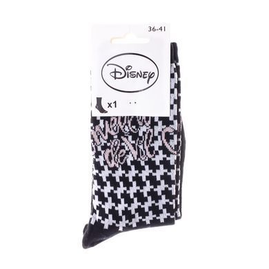 Носки Disney Vilaines Cruella De Vil + Pied De Poule 1-pack black &mdash; 13890552-4, 36-41, 3349610000817