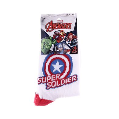 Носки Marvel Super Soldier white — 83899320-8, 27-30, 3349610010014