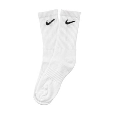 Шкарпетки Nike Everyday Cush Crew 3-pack white — SX7664-100, 43-46, 888407233883