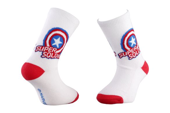 Шкарпетки Marvel Super Soldier white — 83899320-8, 35-38, 3349610010038