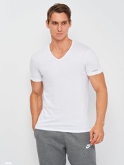 Футболка Kappa T-shirt Mezza Manica Scollo V 1-pack white — K1315 Bianco, XXL, 8052394816271