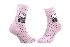 Шкарпетки Hello Kitty + Pois All Over 1-pack pink — 13890612-1, 35-41, 3349610000824