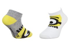 Носки Minions Socks 2-pack gray/white — 36775-1, 31-35, 3349610002798