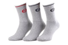 Шкарпетки Sergio Tacchini 3-pack gray/red/black — 93519606-4, 43-46, 3349600127289