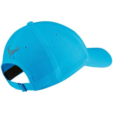 Кепка Nike Aerobill Rafa Nadal Bull H86 Cap blue — 850666-434, One Size, 192500458679