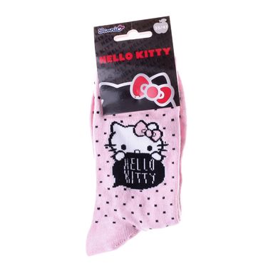 Носки Hello Kitty + Pois All Over 1-pack pink — 13890612-1, 35-41, 3349610000824