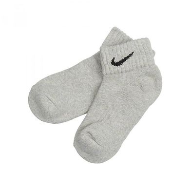 Шкарпетки Nike Value Cush Ankle 3-pack black/gray/white — SX4926-901, 46-50, 887232701154