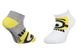 Шкарпетки Minions Socks 2-pack gray/white — 36775-1, 31-35, 3349610002798