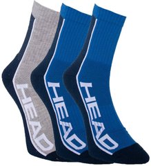 Шкарпетки Head Performance Short Crew Unisex 3-pack blue/grey — 791010001-001, 35-38, 8718824970400