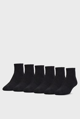Носки Under Armour Charged Cotton 2 Quarter 3-pack black — 1312476-001, 47-52, 191168869872