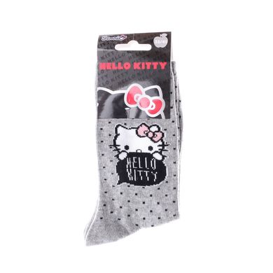 Шкарпетки Hello Kitty + Pois All Over 1-pack gray — 13890612-2, 35-41, 3349610000831