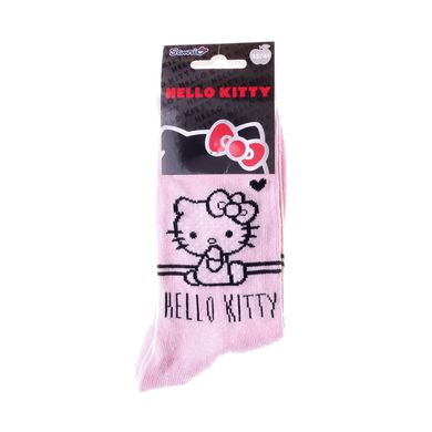 Шкарпетки Hello Kitty + Fines Rayures 1-pack pink — 13890612-3, 35-41, 3349610000848