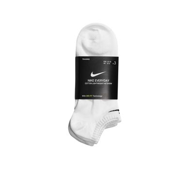 Носки Nike Everyday Lightweight No Show 3-pack white — SX7678-100, 34-38, 888407239274