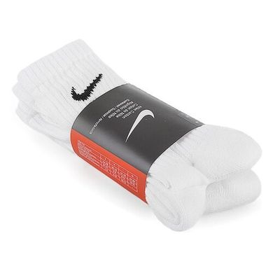Шкарпетки Nike 3-pack white — SX4508-101, 46-50, 685068095443